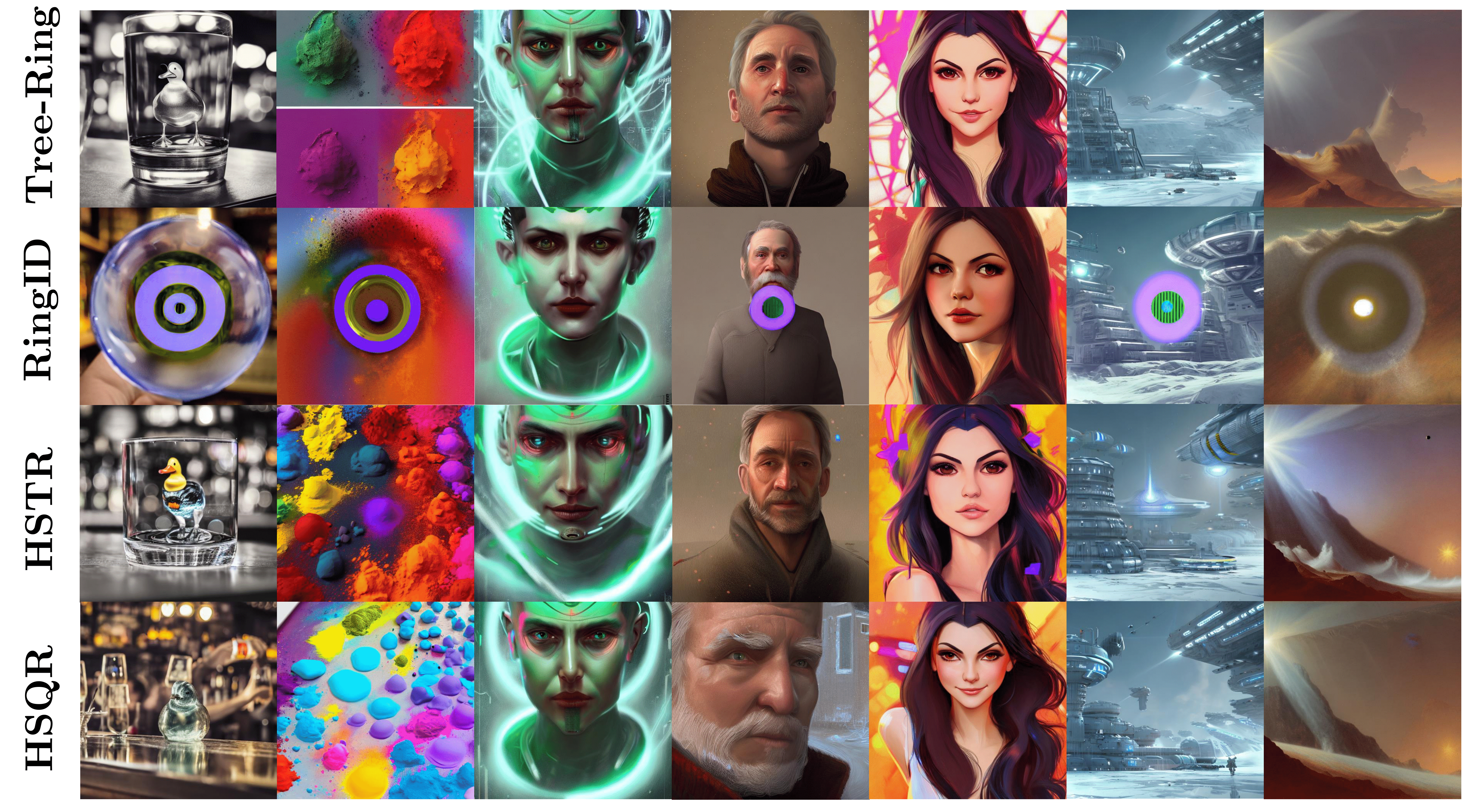 Generative Quality, Visual Comparison